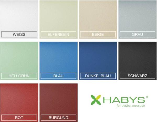 HABYS-Farbauswahl-Lagerungskissen