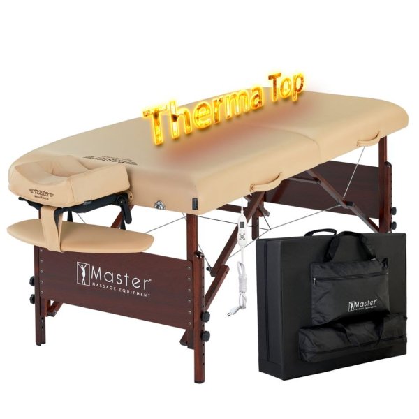 Mobile Massageliege Del Ray mit THERMA TOP