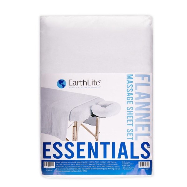 Earthlite Essentials FLANELL LAKEN-SET Liegenbezug (3-teilig)