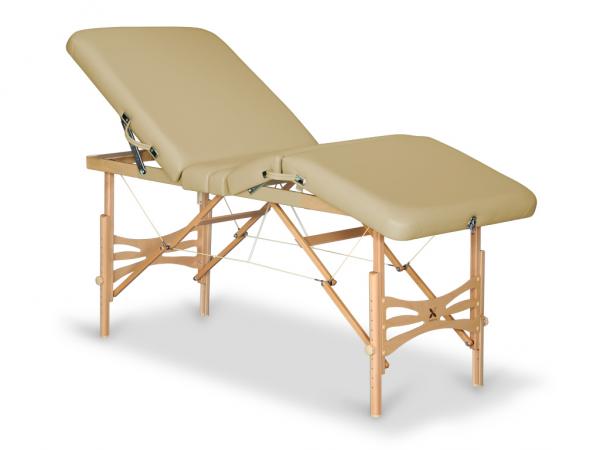 Mobile Massageliege XENA mit Rückenlehne multivariabel