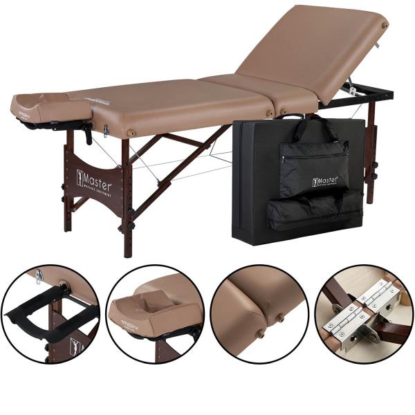 DEAUVILLE Salon Massageliege mit Rückenlehne